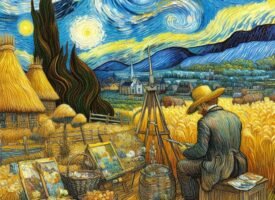 Van Gogh-inspired artwork