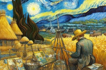 Van Gogh-inspired artwork