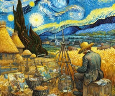 Van Gogh-inspired artwork